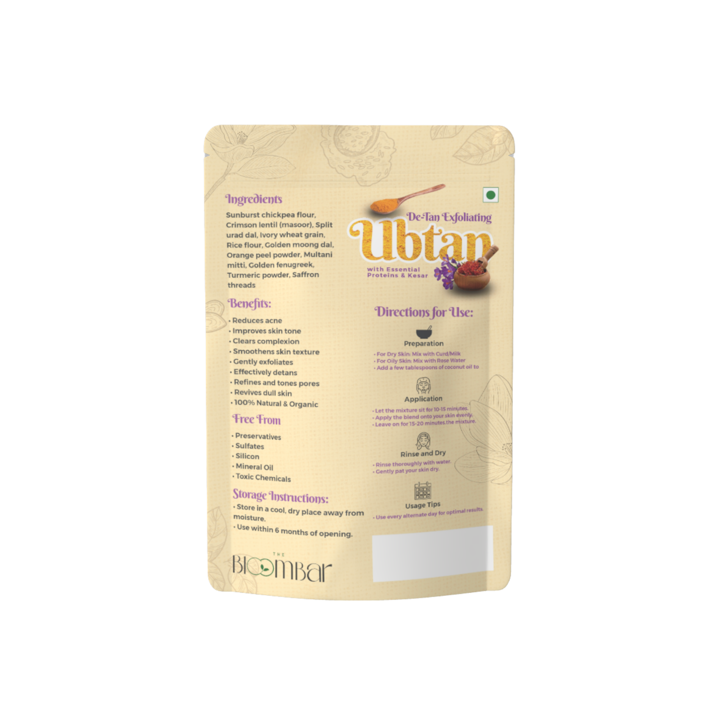 De-Tan Exfoliating Ubtan